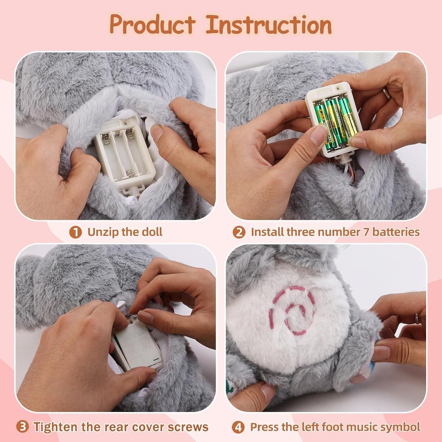 "SomniPulse CalmiNest – BioRhythmic Soothing Elephant with Sensory-Luminance Integration"